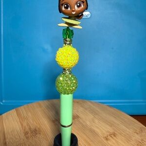 Disney Doorables Beaded Character Pen Tiana from Princess and the Frog